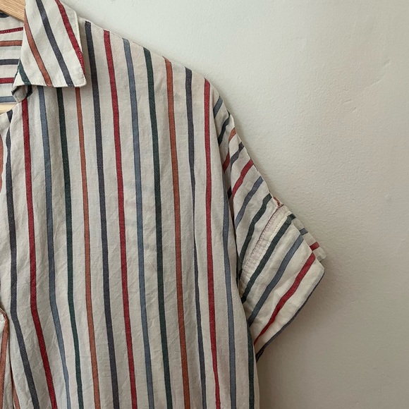 Madewell Park Popover Shirt - S - Picture 3 of 5